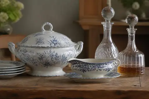 Antikes Porzellan & Glas